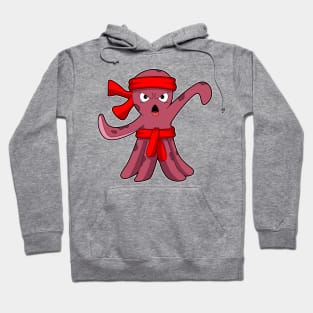 Octopus at Martial arts Karate Hoodie